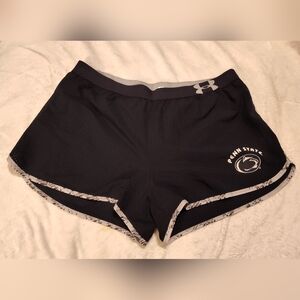 Under Armour Penn State Athletic Shorts (NO SIZE TAG, SEE MEASUREMENTS)